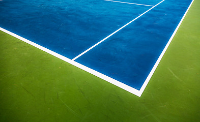 Image showing tennis court