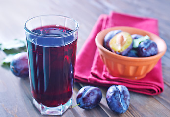 Image showing plum juice