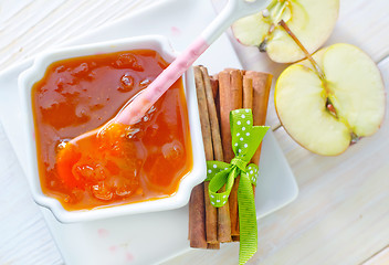 Image showing apple jam