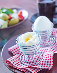 Image showing boiled eggs
