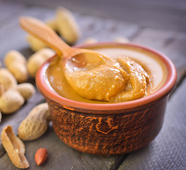 Image showing peanuts butter