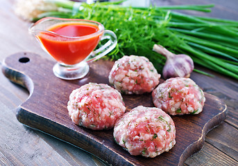 Image showing meatballs