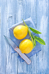 Image showing fresh lemons