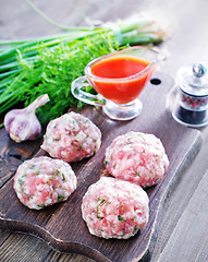 Image showing meatballs