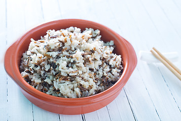 Image showing boiled rice