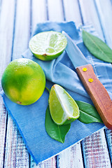 Image showing fresh limes