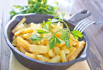 Image showing fried potato