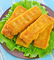 Image showing fried fish