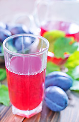 Image showing plum juice