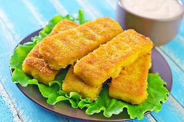 Image showing fried fish