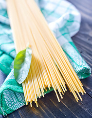 Image showing raw pasta