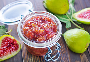 Image showing jam from figs