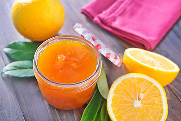 Image showing jam from oranges