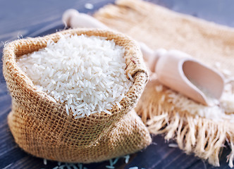 Image showing raw rice