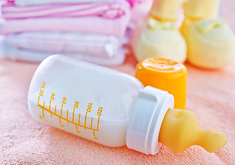Image showing milk in bottle