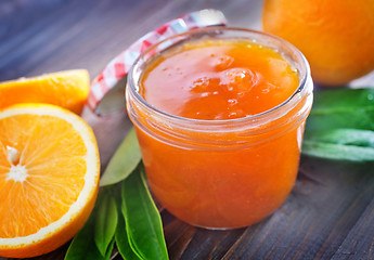 Image showing jam from oranges