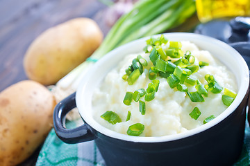 Image showing mashed potato