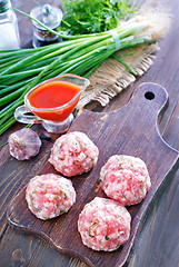 Image showing meatballs