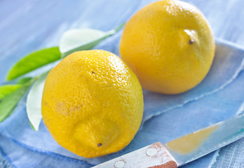 Image showing fresh lemons