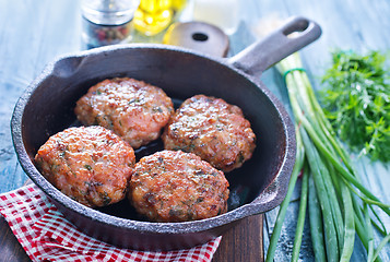 Image showing cutlets