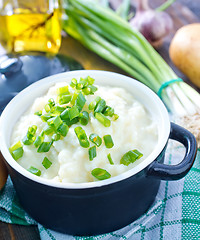 Image showing mashed potato