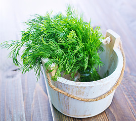 Image showing fresh dill