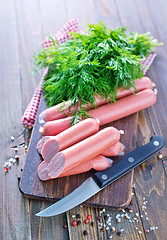 Image showing sausages