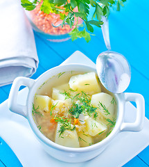 Image showing fresh soup