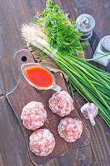 Image showing meatballs