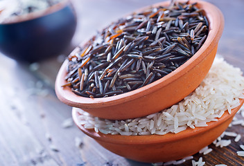 Image showing raw rice