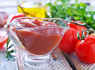 Image showing tomato sauce