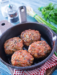 Image showing cutlets