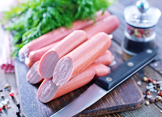 Image showing sausages