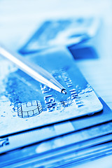 Image showing credit cards