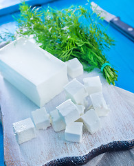 Image showing feta cheese