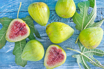 Image showing fresh figs