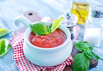 Image showing tomato sauce