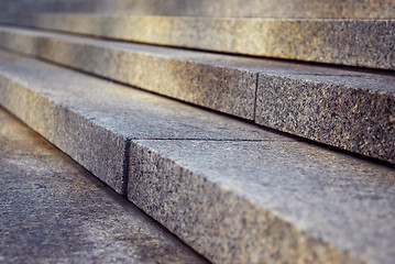 Image showing Granite stairs