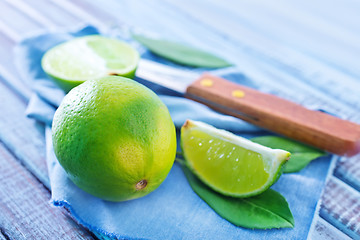 Image showing fresh limes