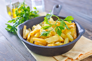 Image showing fried potato