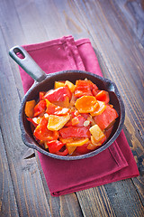 Image showing fried vegetables