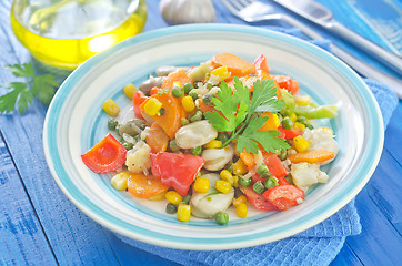 Image showing fried vegetables