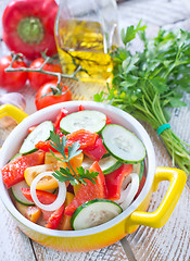 Image showing fresh salad