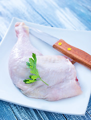 Image showing chicken leg