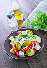 Image showing greek salad