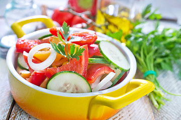 Image showing fresh salad