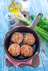 Image showing cutlets