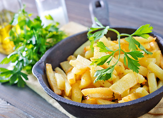 Image showing fried potato