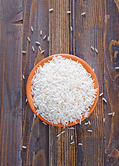 Image showing raw rice