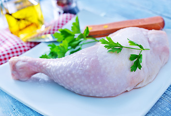 Image showing chicken leg